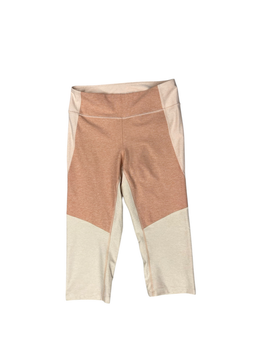 Athletic Leggings Capris By Outdoor Voices In Peach, Size: M