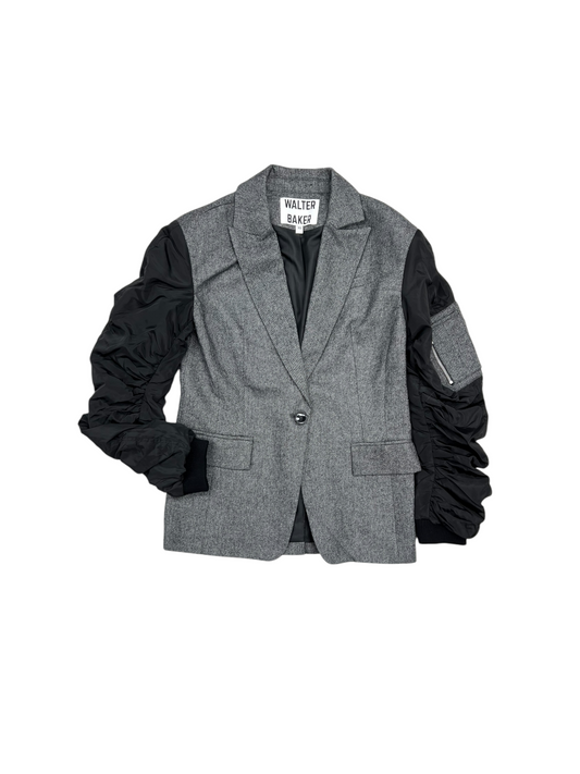 Blazer By Walter Baker In Black & Grey, Size: Xs