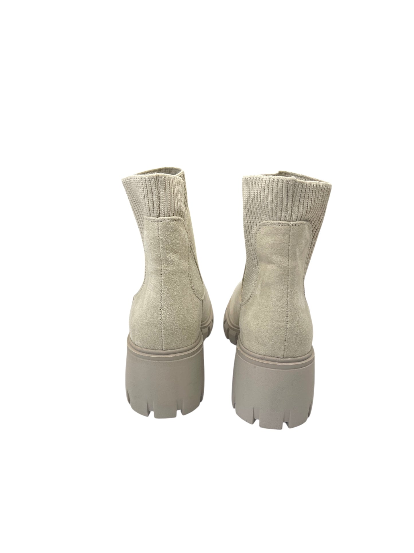 Boots Combat By Simply Jules In Cream, Size: 7.5