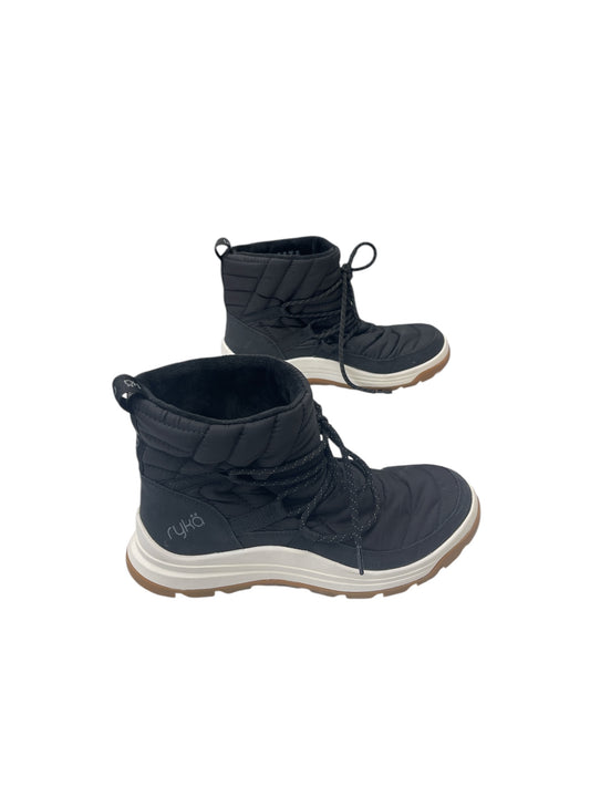 Boots Snow By Ryka In Black, Size: 9