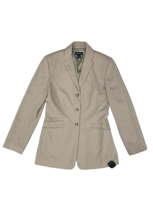 Blazer By Ann Taylor In Beige, Size: 4