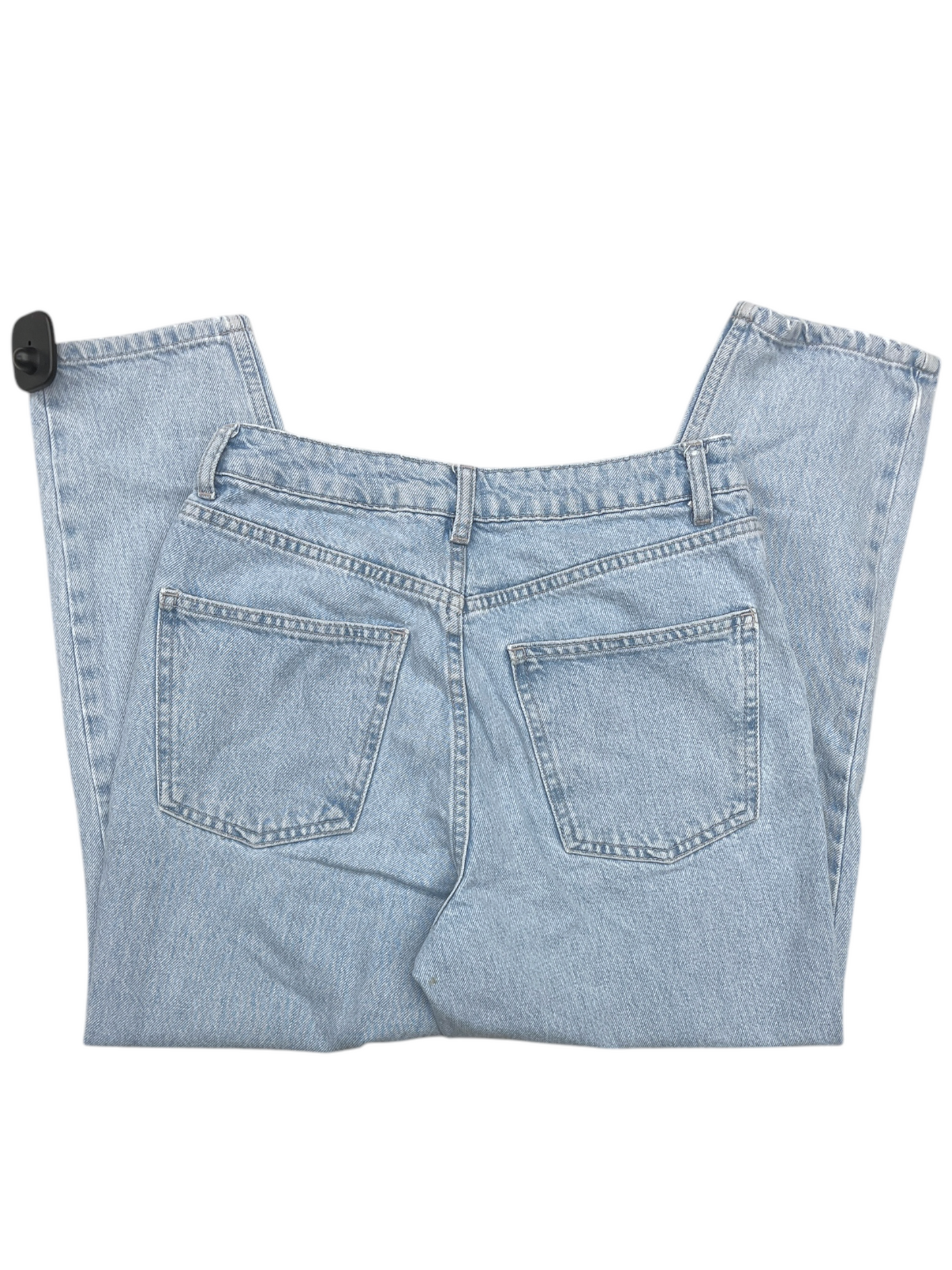 Jeans Straight By Topshop In Blue Denim, Size: 28