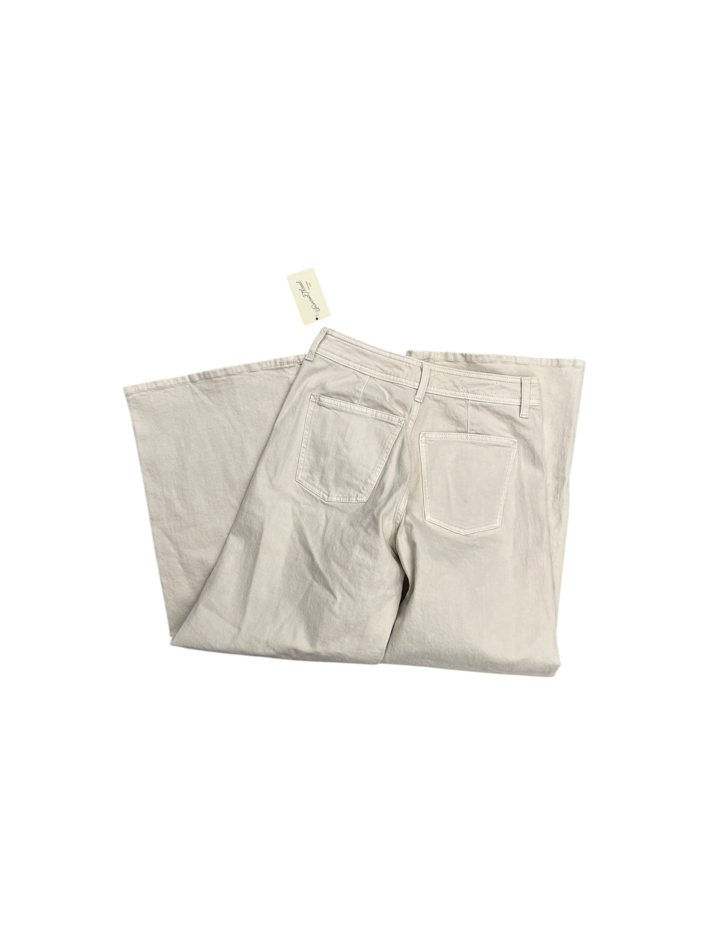 Pants Wide Leg By Universal Thread In Cream, Size: 4