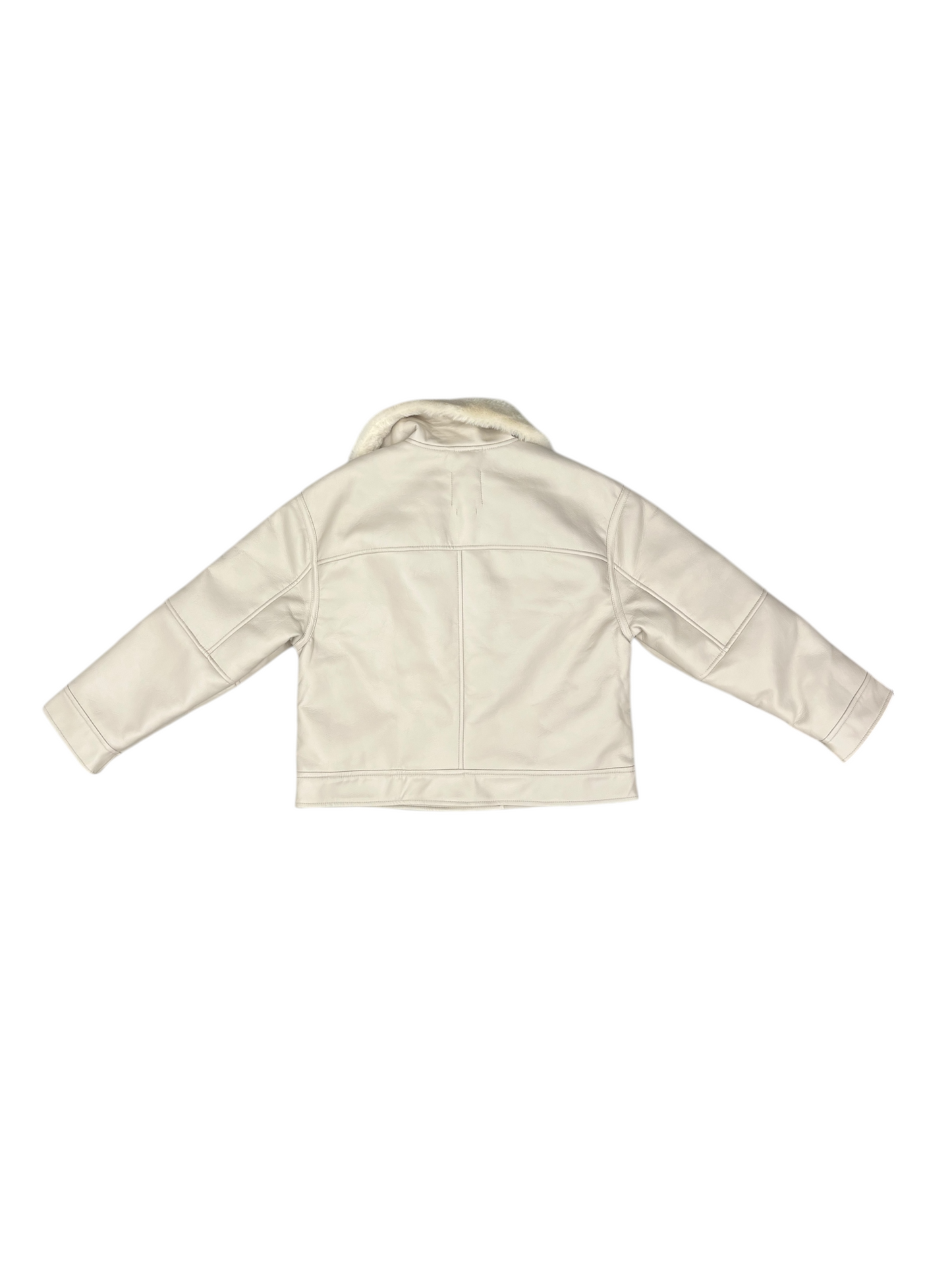 Coat Other By Abercrombie And Fitch In Cream, Size: Xl