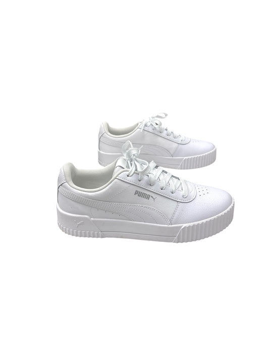 Shoes Athletic By Puma In White, Size: 8