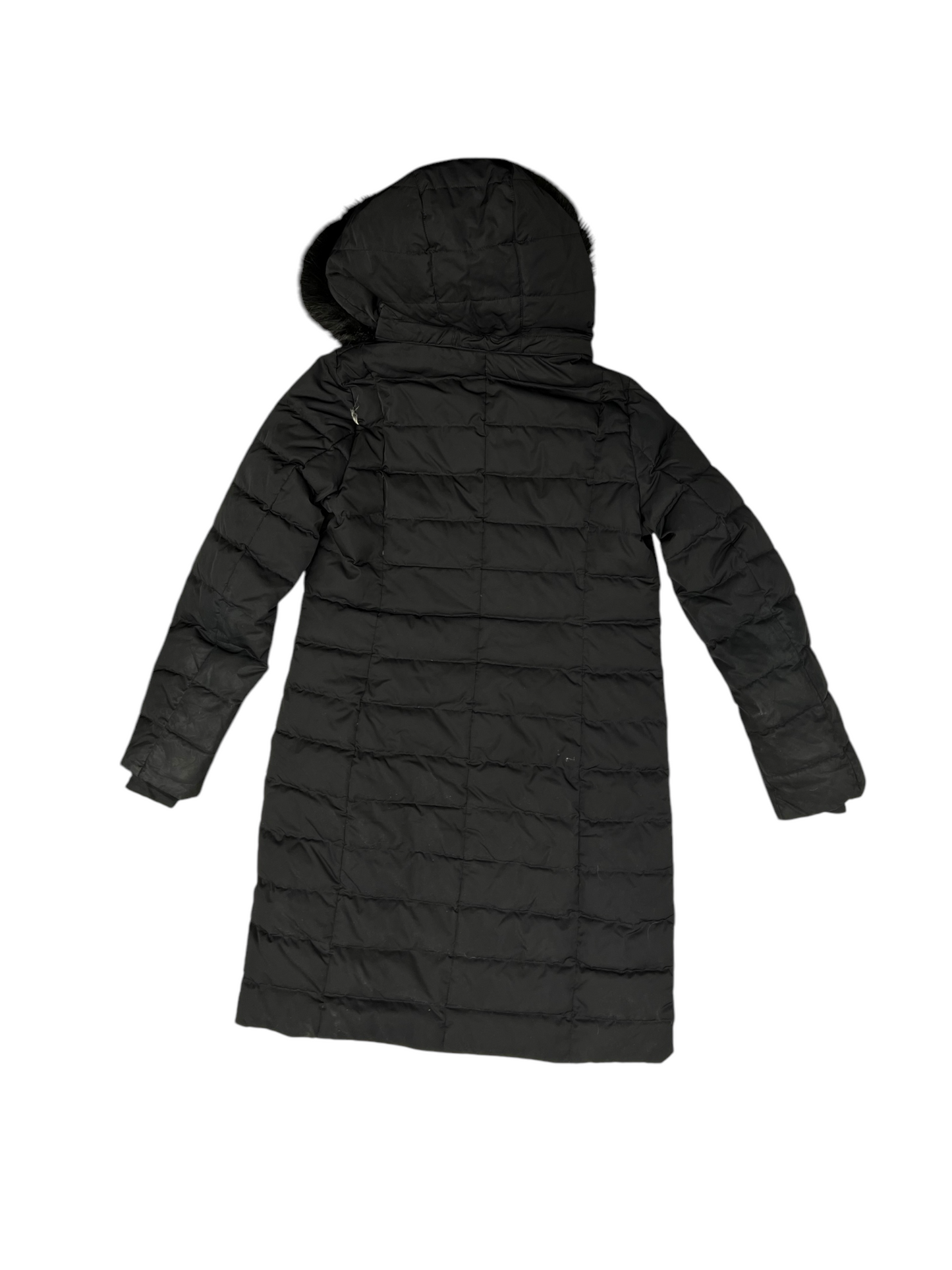 Coat Puffer & Quilted By Lands End In Black, Size: S