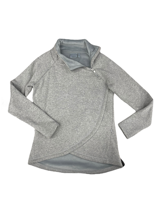 Sweatshirt Hoodie By Athleta In Grey, Size: Xs