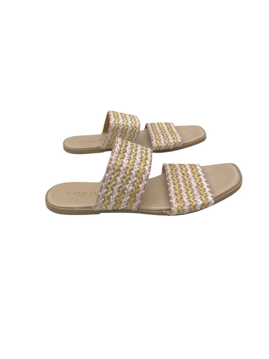 Sandals Flats By Cmc In Beige, Size: 8