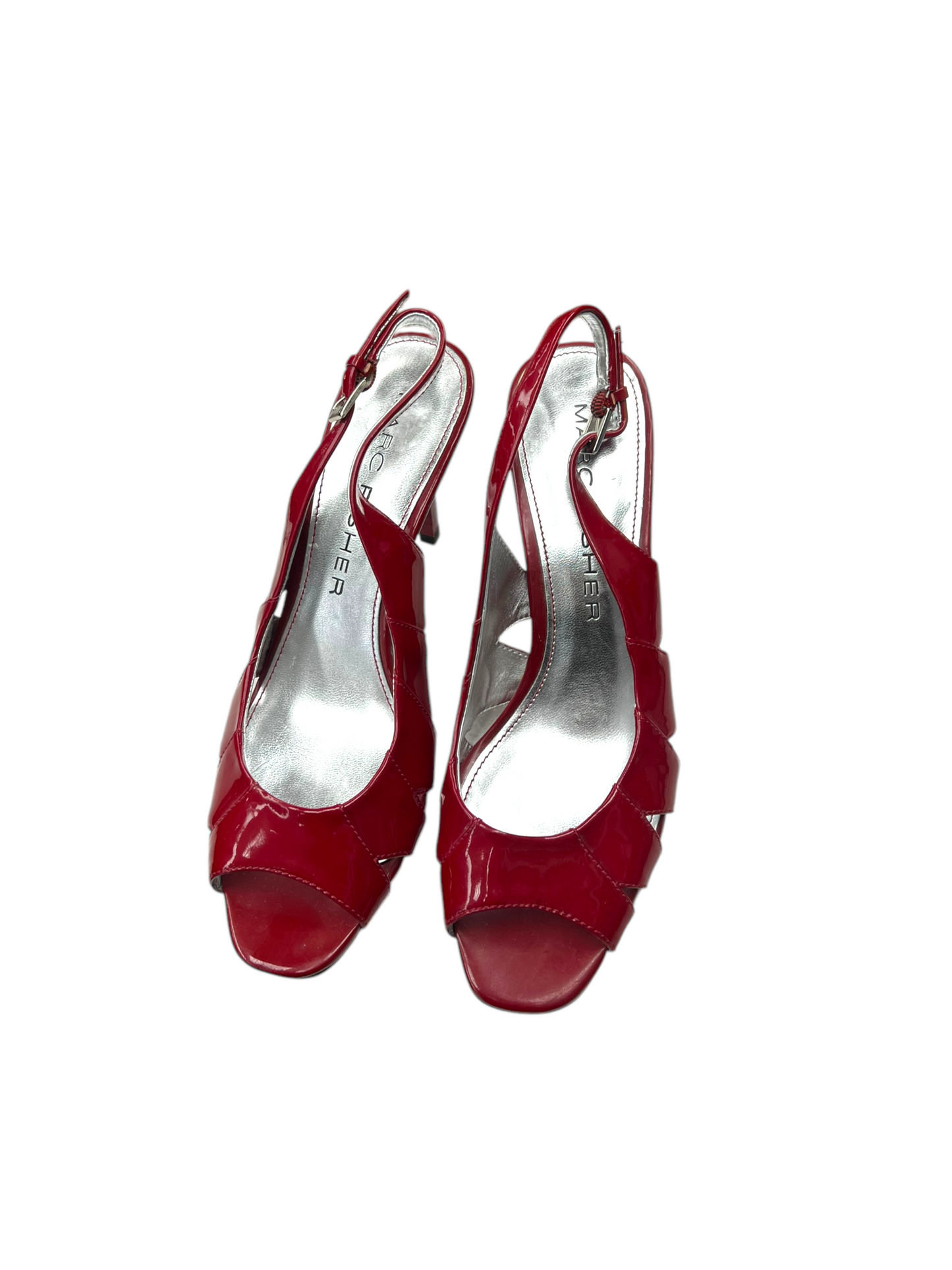 Shoes Heels Stiletto By Marc Fisher In Red, Size: 7