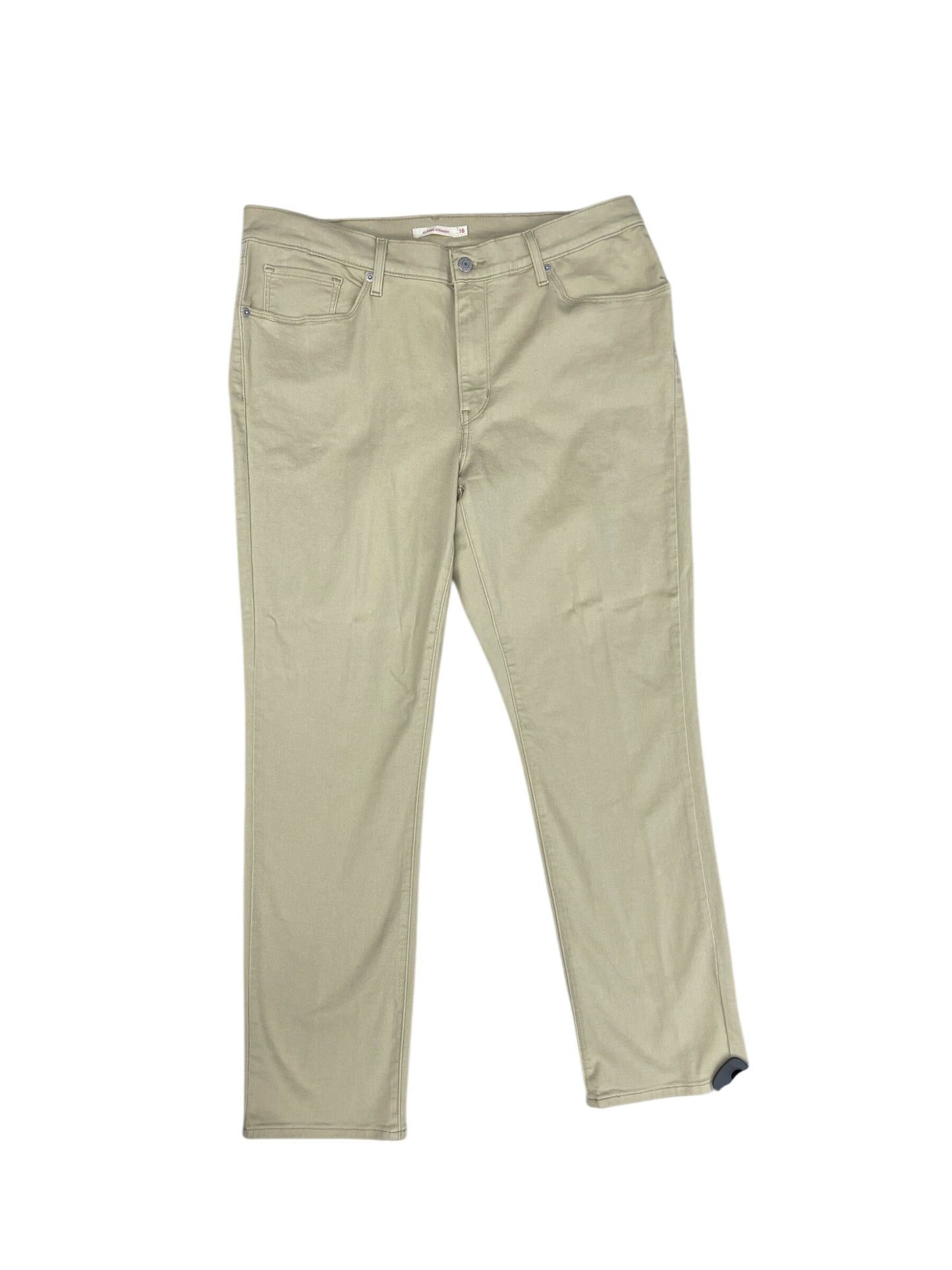 Jeans Straight By Levis  Size: 16