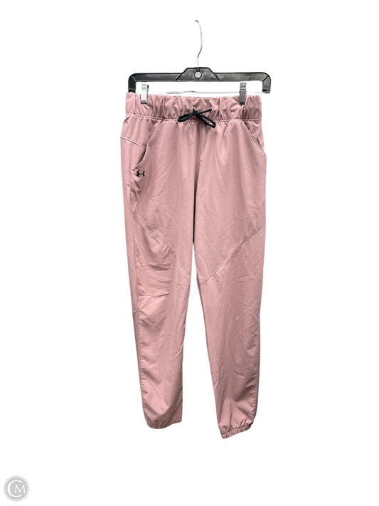 Athletic Pants By Under Armour In Pink, Size: Xs