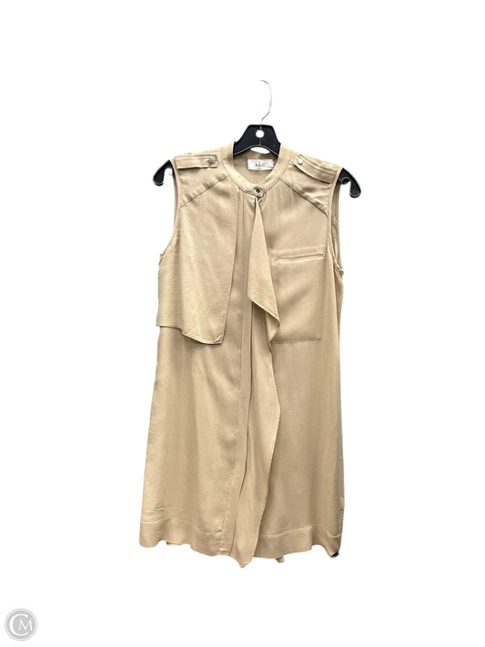 Tunic Sleeveless By A.L.C. In Beige, Size: 2