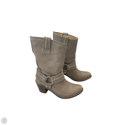 Boots Designer By Frye In Taupe, Size: 7.5