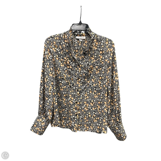 Top Long Sleeve By Nili Lotan In Floral Print, Size: S
