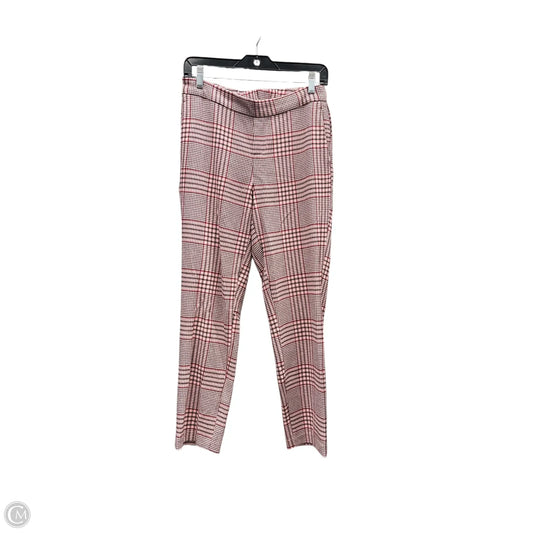 Pants Cropped By Old School In Plaid Pattern, Size: 2