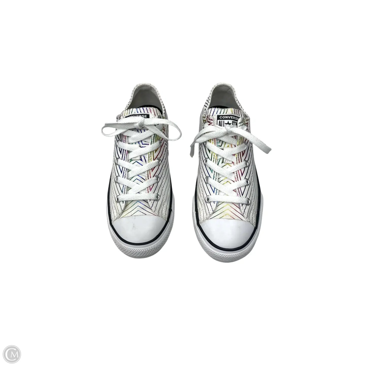 Shoes Athletic By Converse In Striped Pattern, Size: 5