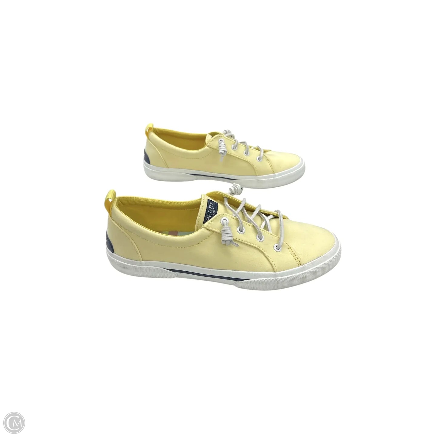 Shoes Athletic By Sperry In Yellow, Size: 8.5