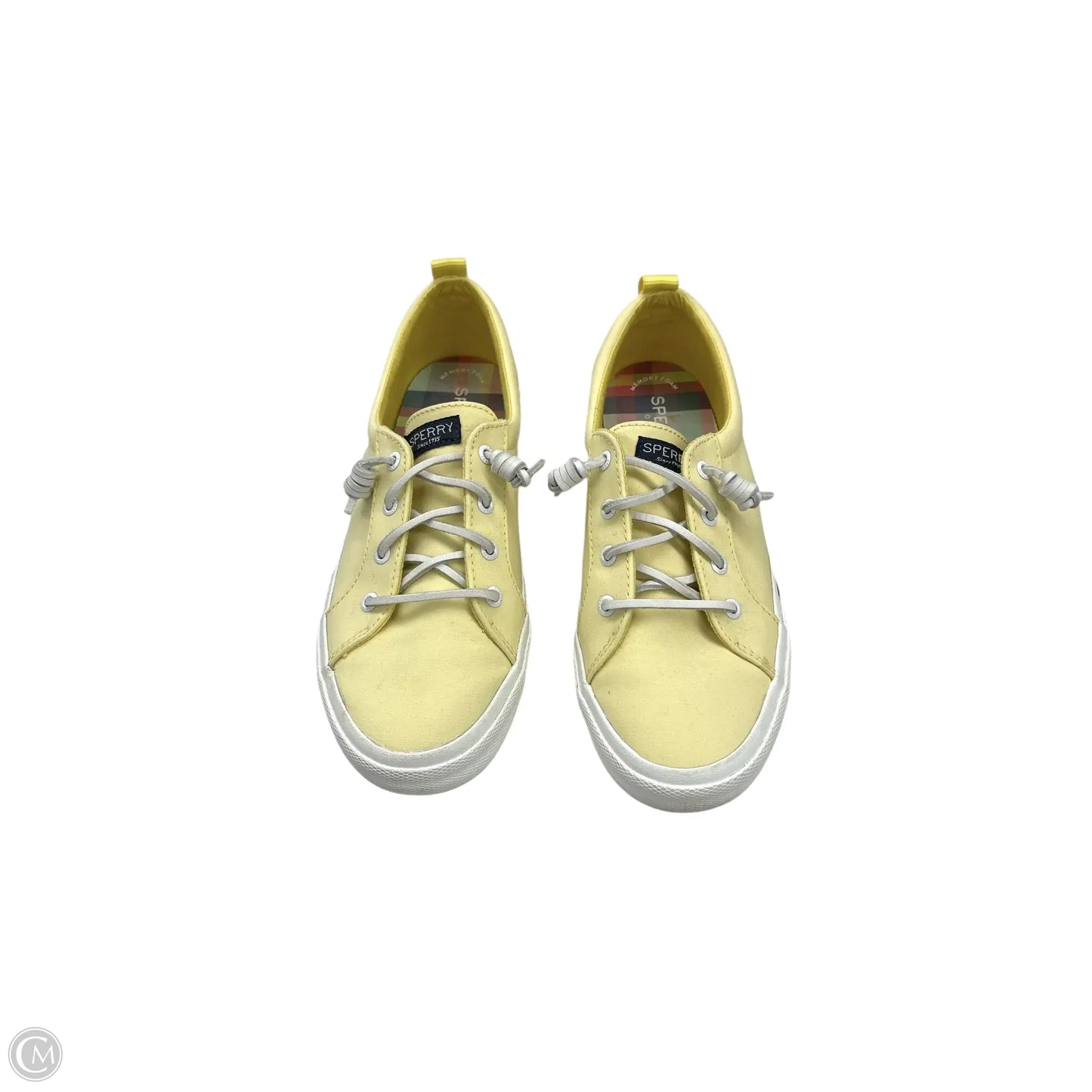 Shoes Athletic By Sperry In Yellow, Size: 8.5