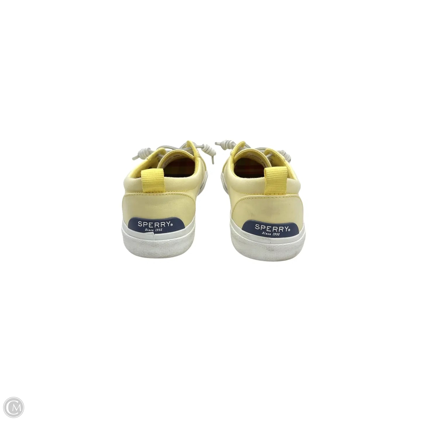 Shoes Athletic By Sperry In Yellow, Size: 8.5