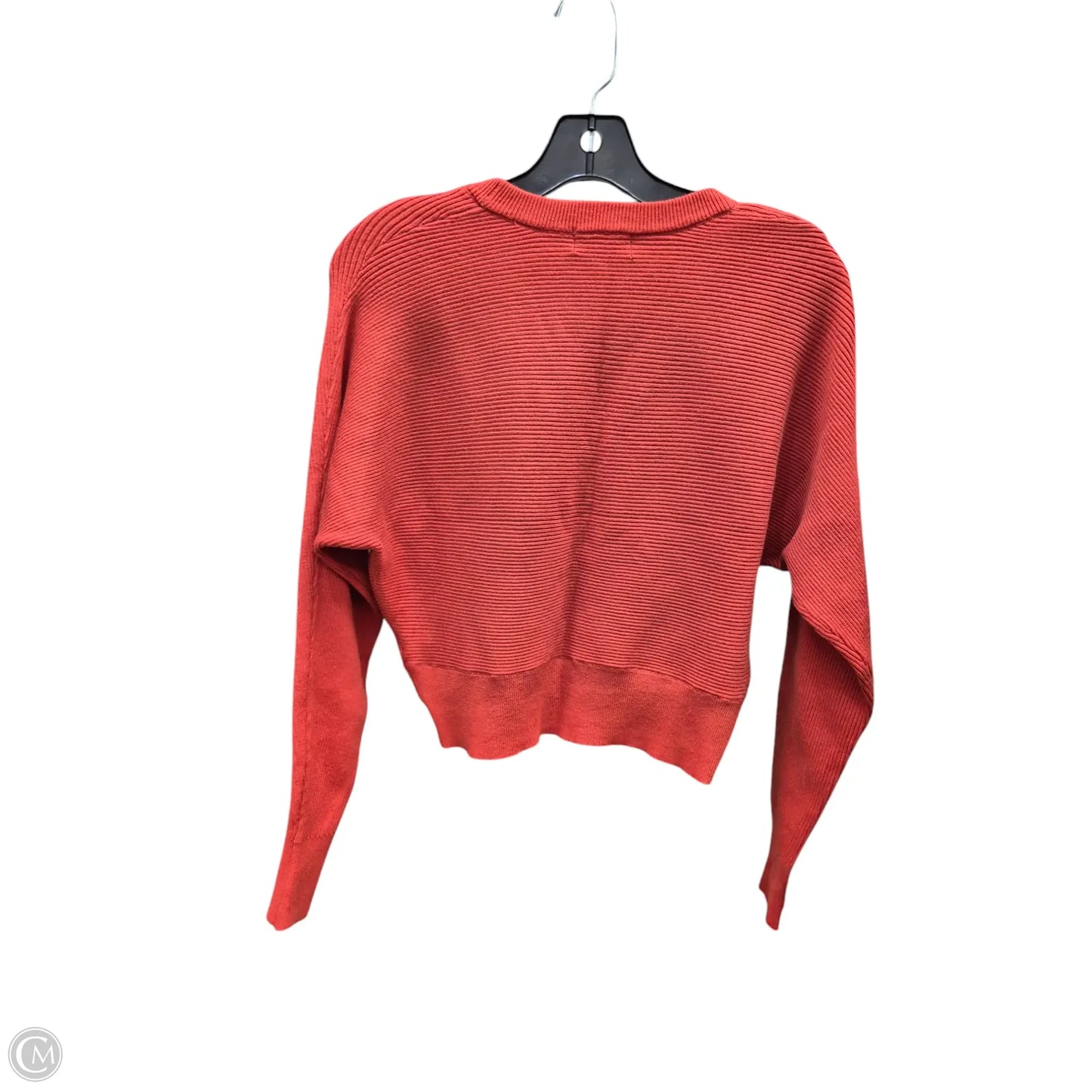 Top Long Sleeve By Tahari By Arthur Levine In Orange, Size: S