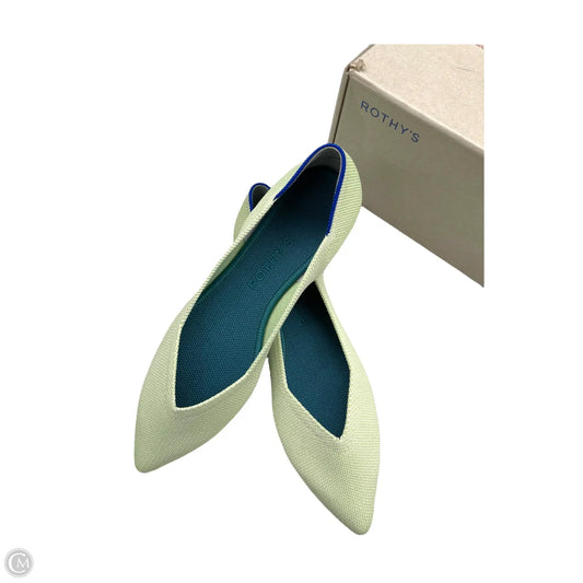 Shoes Flats By Rothys In Green, Size: 8