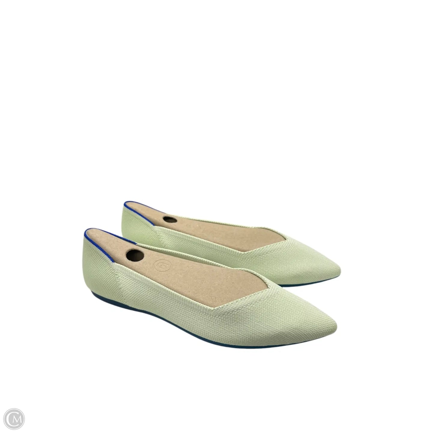 Shoes Flats By Rothys In Green, Size: 8