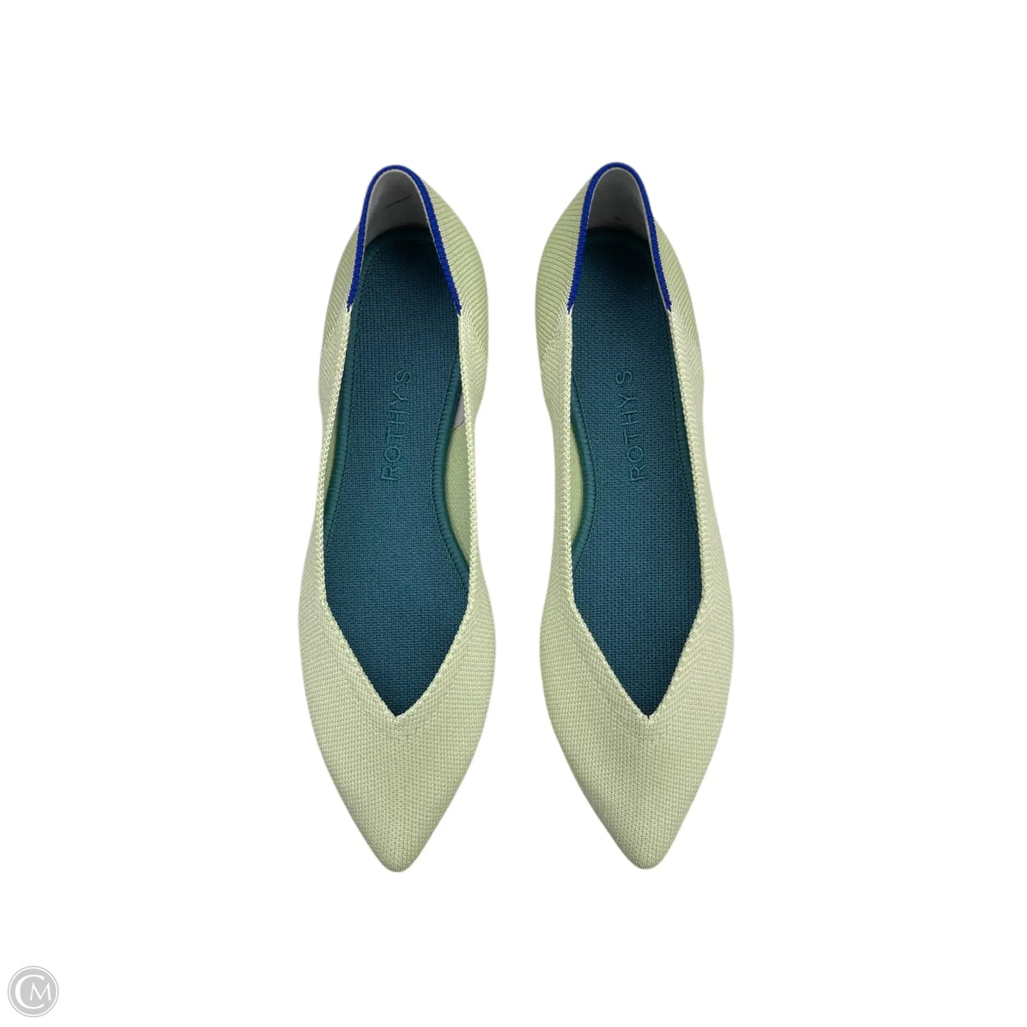 Shoes Flats By Rothys In Green, Size: 8