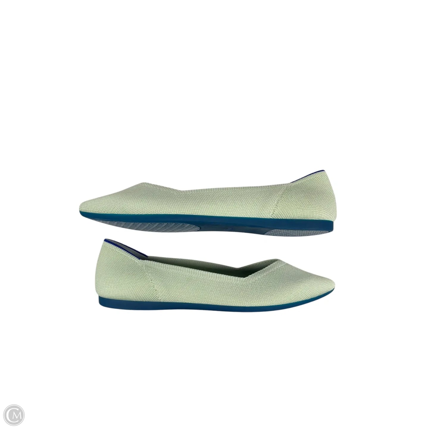 Shoes Flats By Rothys In Green, Size: 8