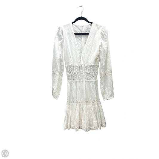 Dress Casual Midi By Areastars In White, Size: M