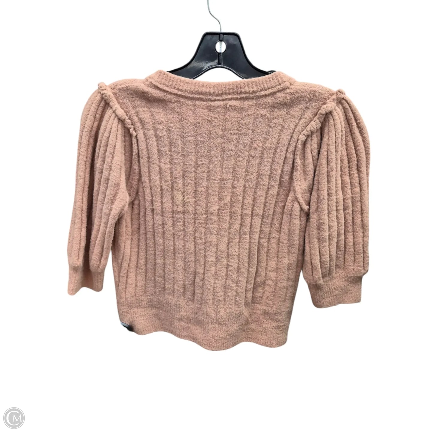 Top Short Sleeve By Free People In Tan, Size: Xs