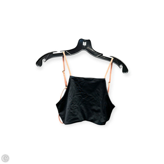 Swimsuit Top By Clothes Mentor In Black & Pink, Size: L