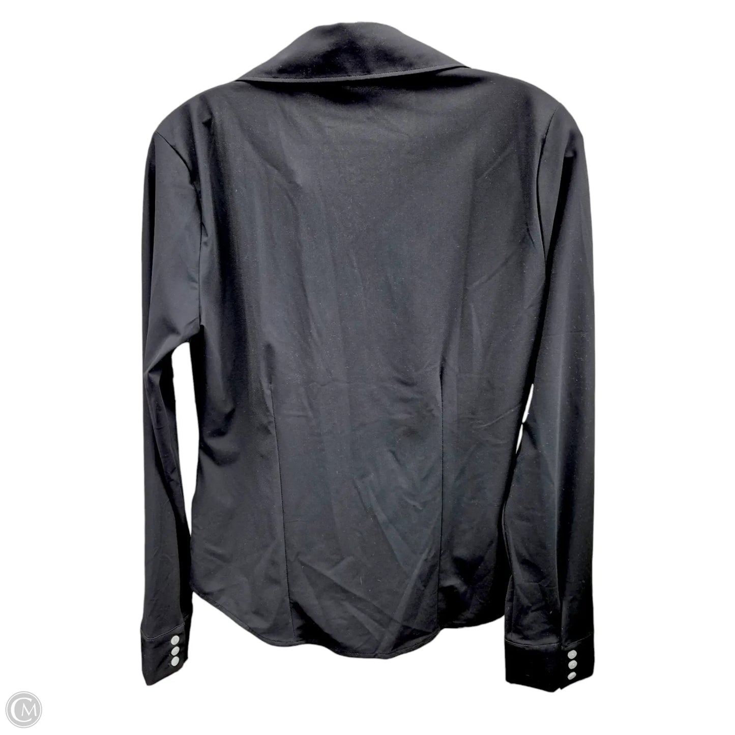 Top Long Sleeve By Cmb In Black, Size: M