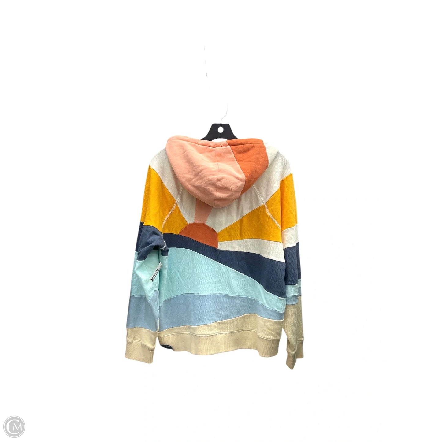 Sweatshirt Hoodie By Faherty In Multi-colored, Size: L