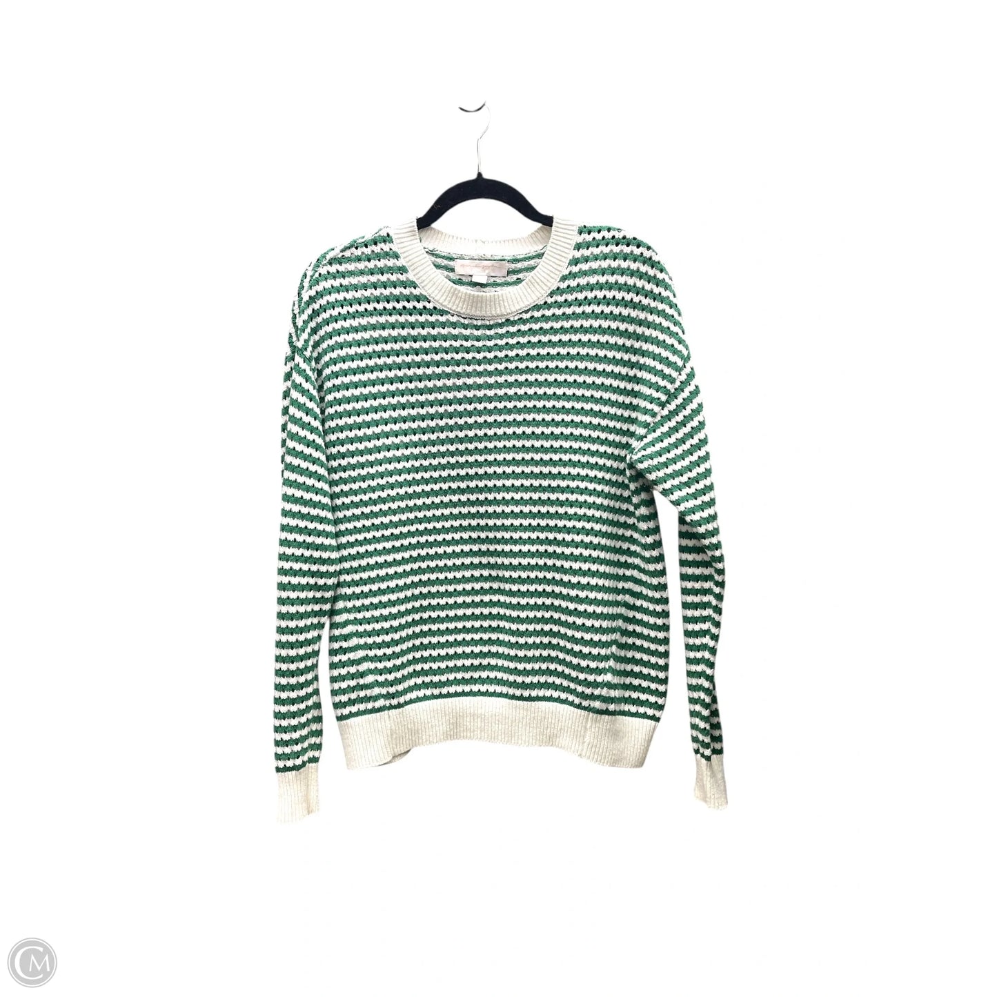 Sweater By Spiritual Gangster In Green & White, Size: S