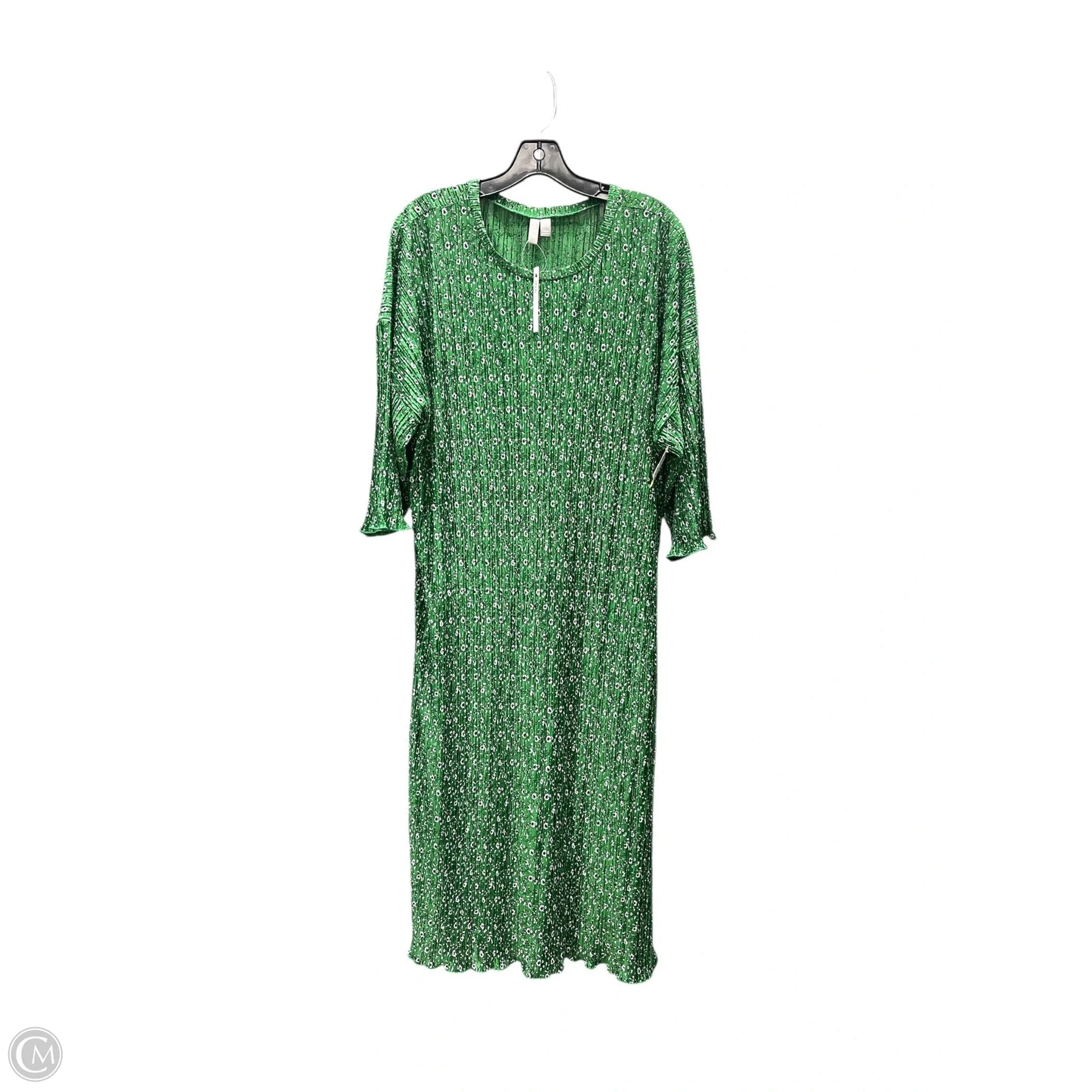 Dress Casual Maxi By Asos In Green, Size: 10