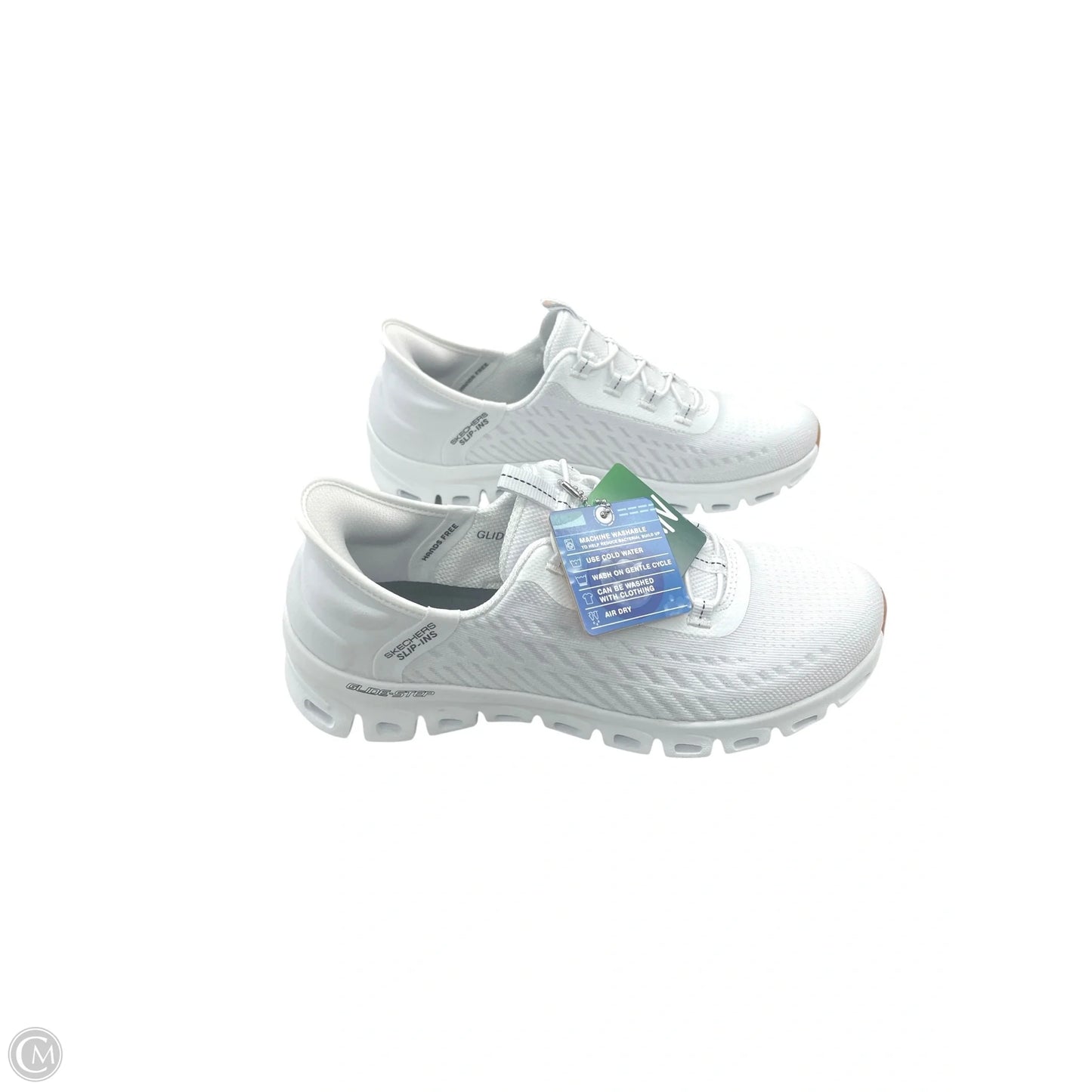 Shoes Athletic By Skechers In White, Size: 6.5