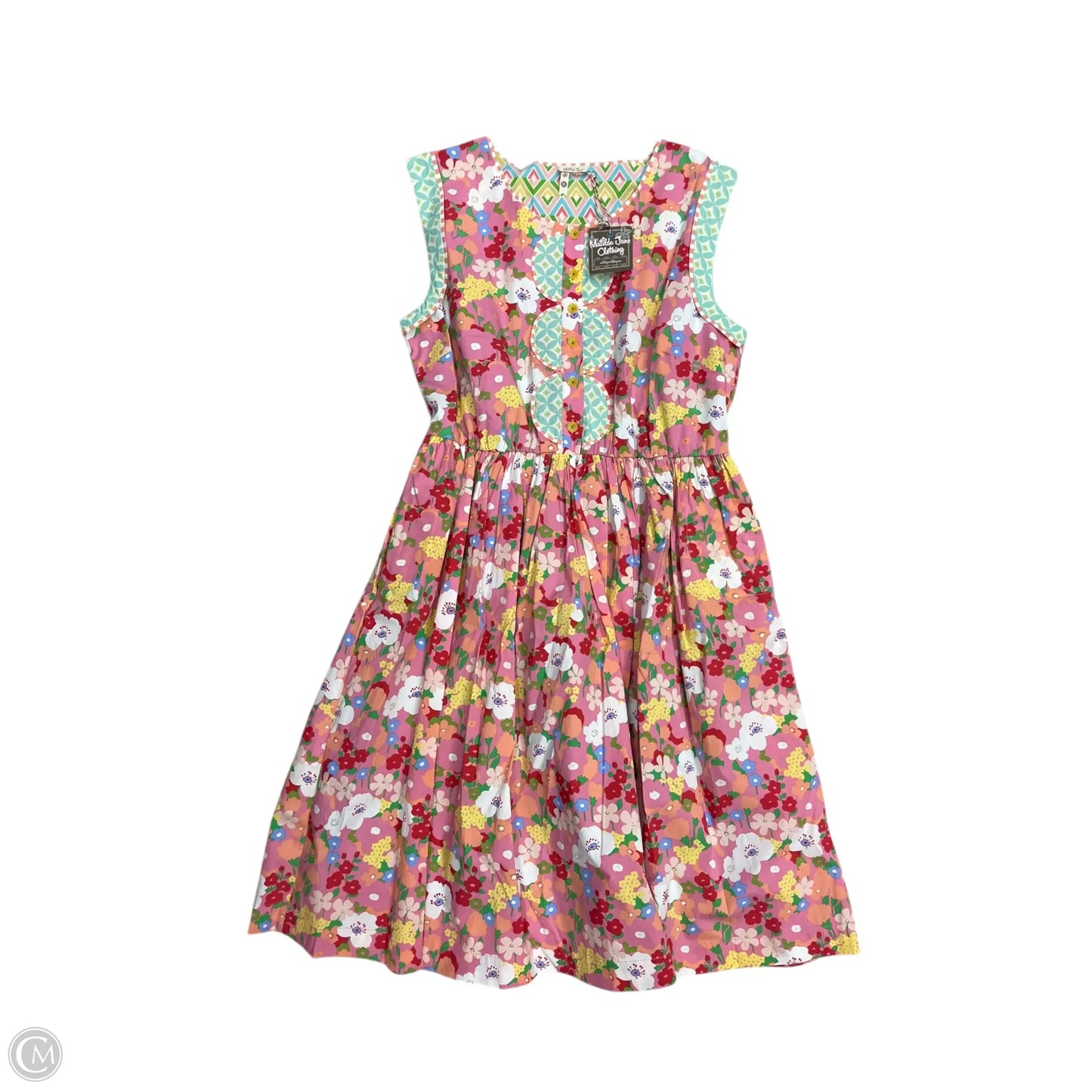 Dress Casual Midi By Matilda Jane In Multi-colored, Size: Xl