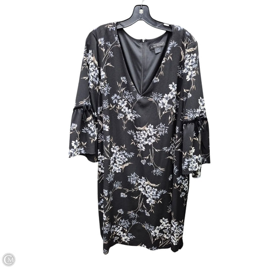 Dress Party Midi By Jessica Howard In Floral Print, Size: 20