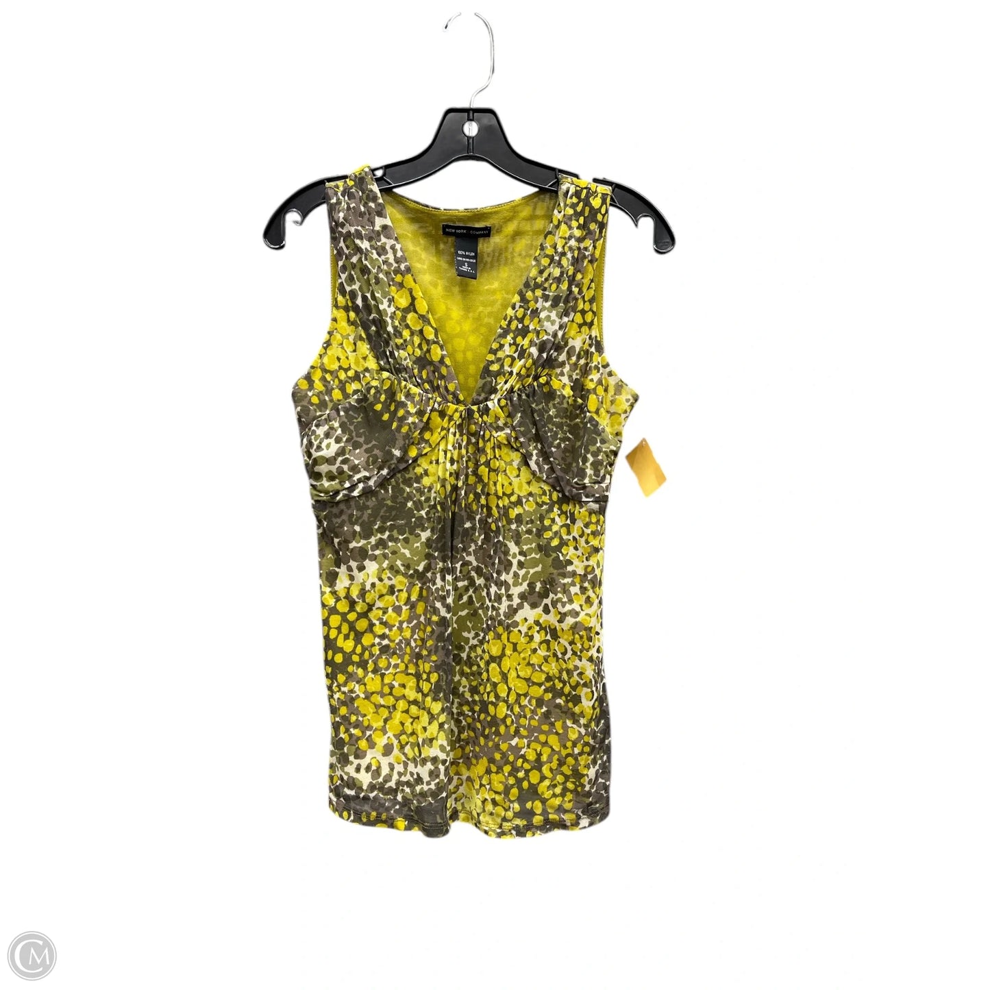 Top Sleeveless By New York And Co In Green, Size: S
