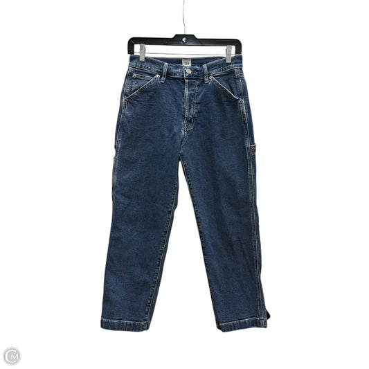 Jeans Straight By Gap In Blue Denim, Size: 4