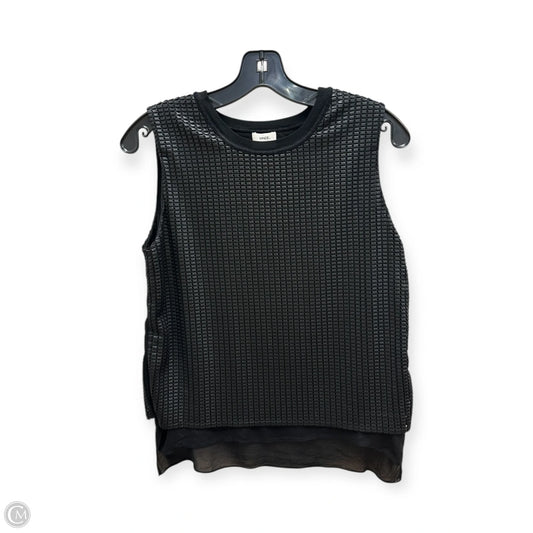Top Sleeveless By Vince In Black, Size: S