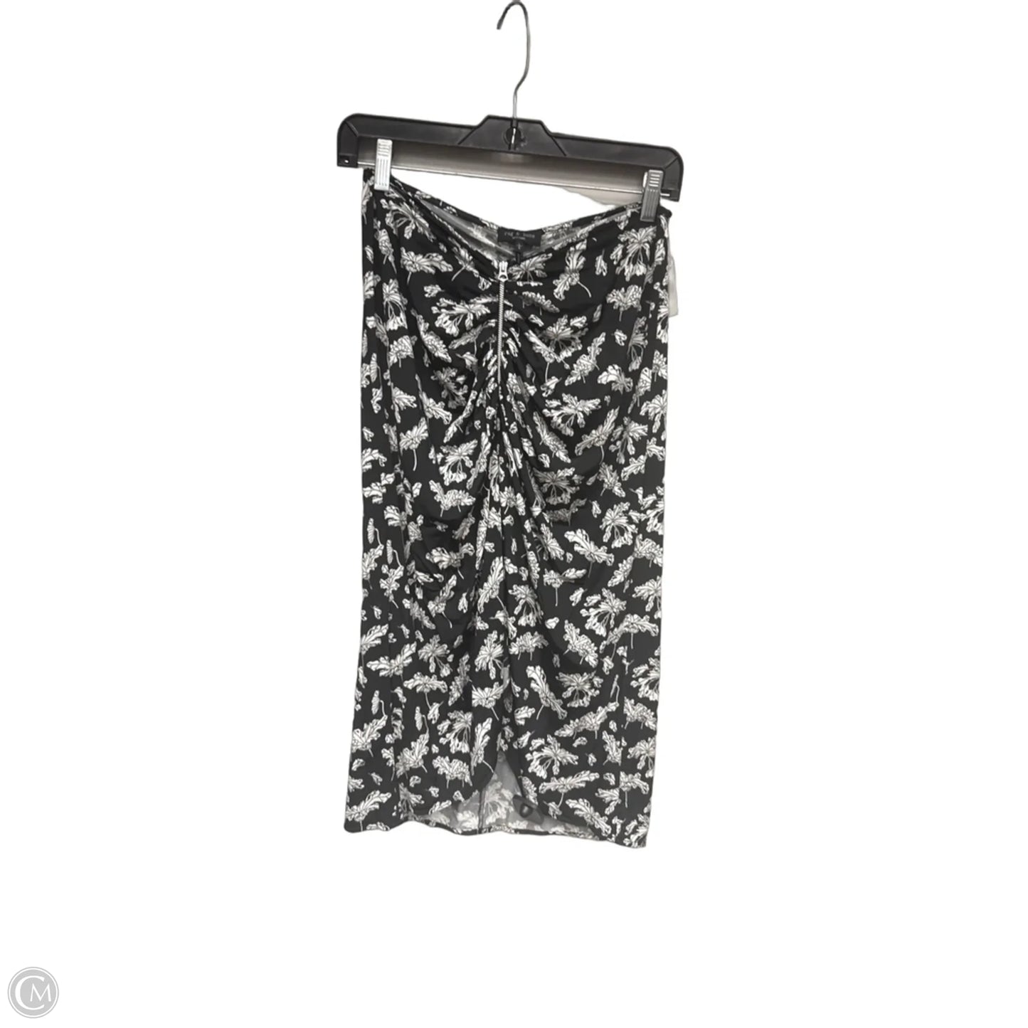 Skirt Maxi By Rag And Bone In Black & White, Size: L