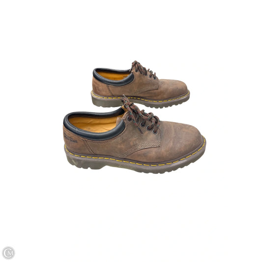 Shoes Heels Block By Dr Martens In Brown, Size: 9
