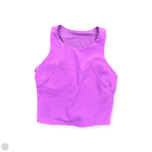 Athletic Tank Top By Lululemon In Purple, Size: 2