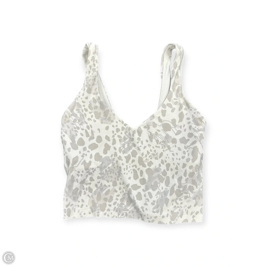 Athletic Tank Top By Lululemon In Animal Print, Size: 2