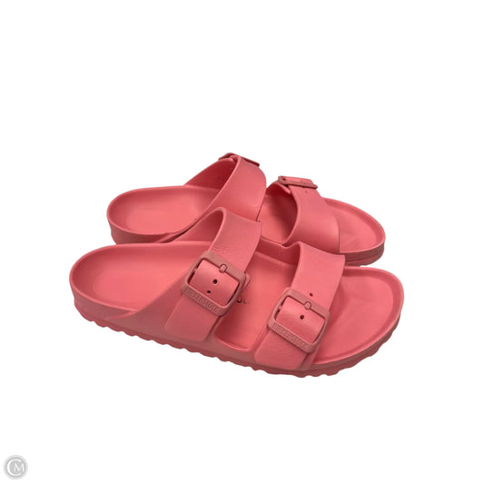 Sandals Flats By Birkenstock In Pink
