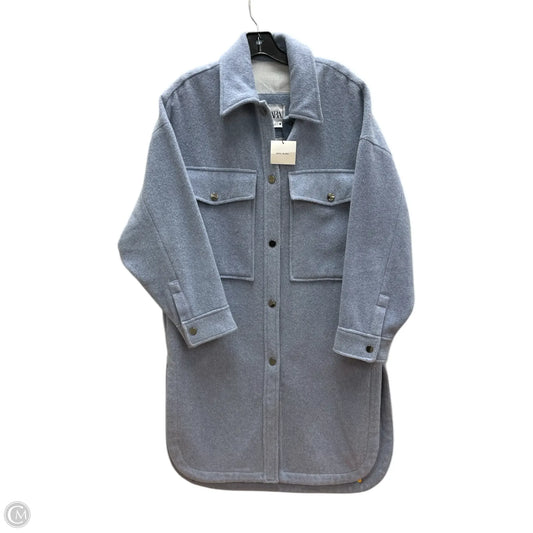 Coat Trench Coat By Zara In Blue, Size: S