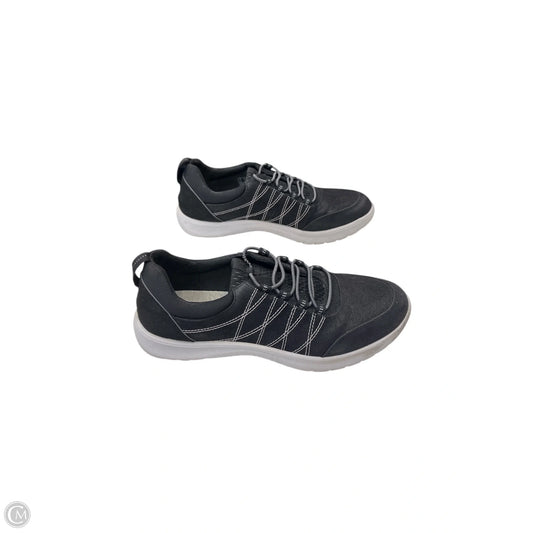 Shoes Athletic By Clarks In Black, Size: 7.5
