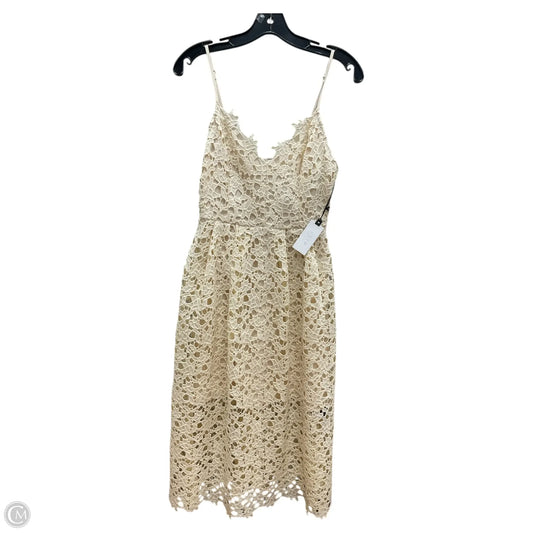 Dress Party Long By Astr In Cream, Size: M