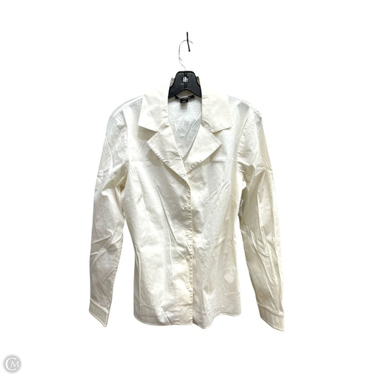 Top Long Sleeve Designer By St. John In Ivory, Size: 10